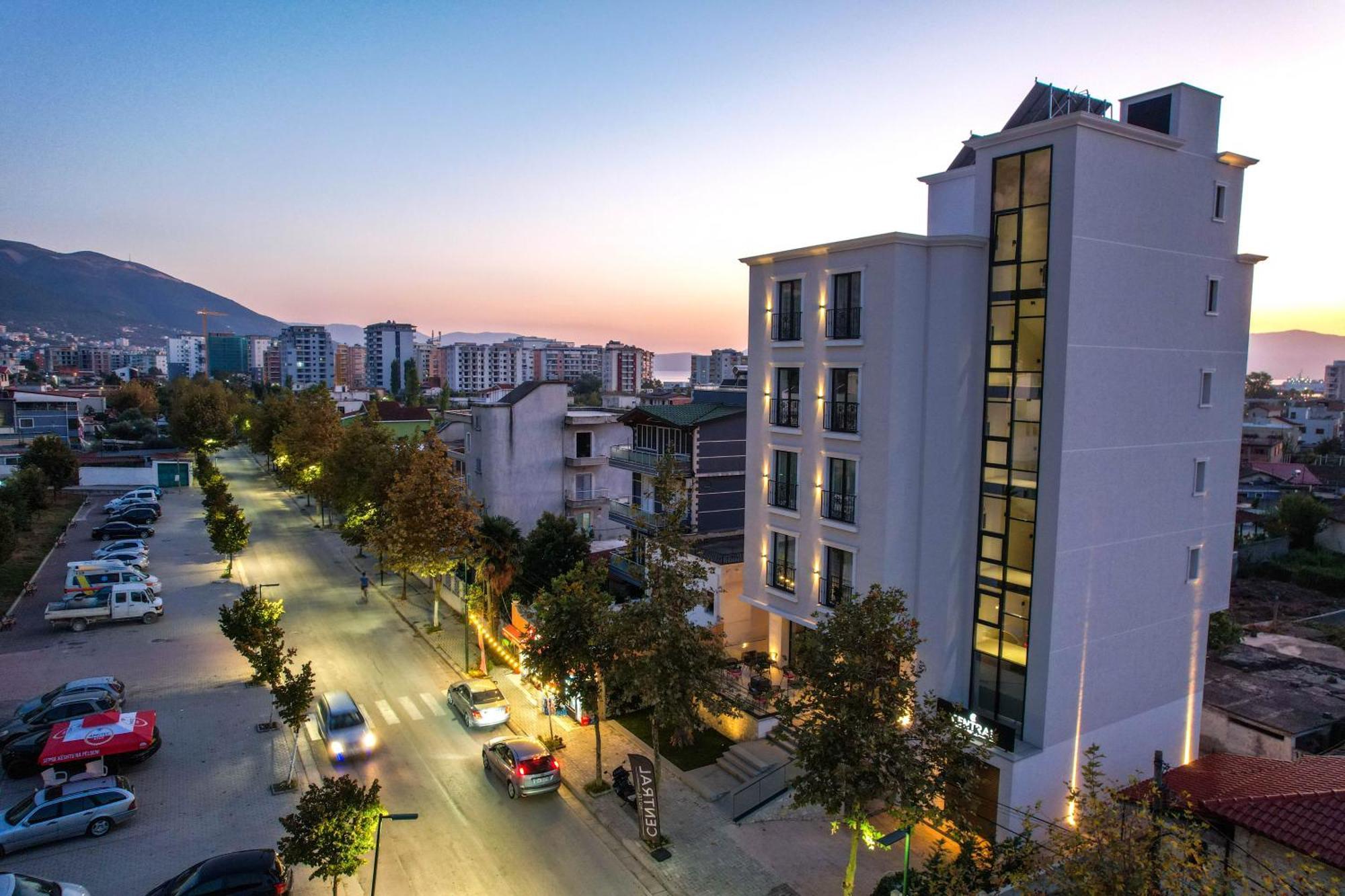 Hotel Central Vlorë Exteriér fotografie